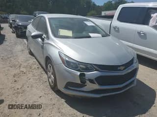 ✅ 2017 Chevrolet Cruze LS • VIN: 1G1BC5SM3H7201691 • Lot: 43157816. Listed on IAAI with 122,194 mi. Free auction sales archive from the USA and detailed vehicle history report at DreamBid. Image 1.