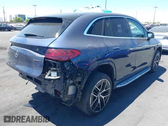 ✅ 2023 Mercedes-Benz EQE 350 • VIN: 4JGGM1CB2PA000670 • Lot: 42866692. Listed on IAAI with 17,135 mi. Free auction sales archive from the USA and detailed vehicle history report at DreamBid. Image 4.