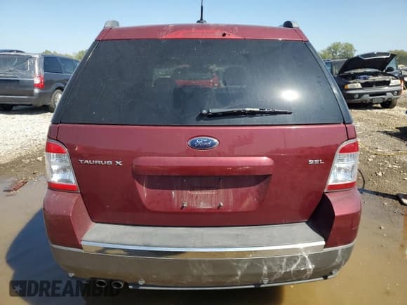 ✅ 2008 Ford Taurus X SEL • VIN: 1FMDK02W38GA01445 • Lot: 71280764. Wystawiony na Copart z przebiegiem Nie podano. Bezpłatny archiwum sprzedaży aukcyjnych z USA i szczegółowy raport historii pojazdu na DreamBid. Zdjęcie 6.