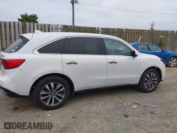 ✅ 2016 Acura MDX Technology • VIN: 5FRYD4H40GB054348 • Lot: 43021561. Listed on IAAI with 189,188 mi. Free auction sales archive from the USA and detailed vehicle history report at DreamBid. Image 14.