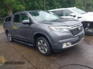 ✅ 2019 Honda Ridgeline RTL-E • VIN: 5FPYK3F72KB018076 • Lot: 42633466. Listed on IAAI with 36,543 mi. Free auction sales archive from the USA and detailed vehicle history report at DreamBid. Image 1.