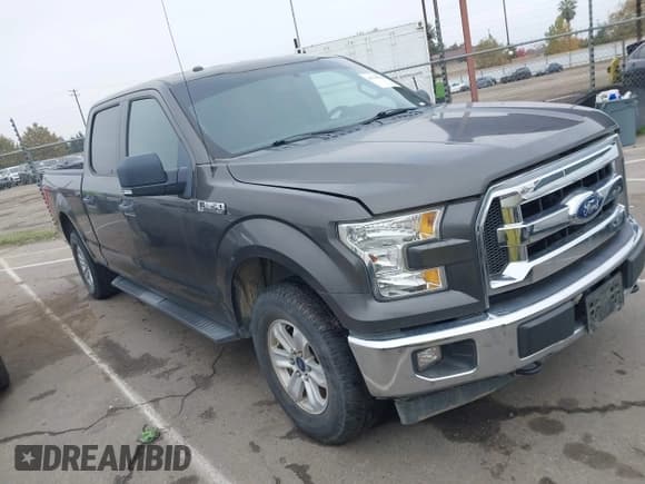 ✅ 2017 Ford F-150 XL • VIN: 1FTFW1EF9HKC87737 • Lot: 43796911. Listed on IAAI with 214,443 mi. Free auction sales archive from the USA and detailed vehicle history report at DreamBid. Image 1.
