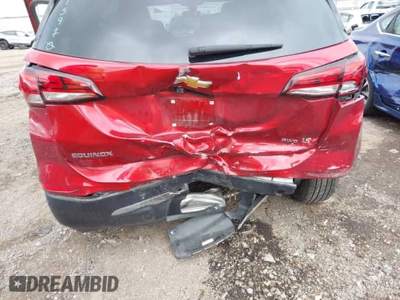 2024 Chevrolet Equinox LT с VIN 3GNAXUEG3RL209835, выставлен на аукционе IAAI как лот 43440472 с пробегом 20 159 миль миль и . История ставок и продаж доступна на DreamBid. Изображение 6.