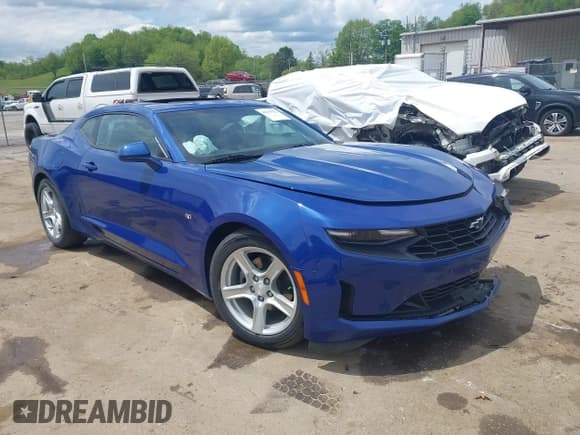 ✅ 2019 Chevrolet Camaro 1LT • VIN: 1G1FB1RX7K0151147 • Лот: 42179932. Опубликован ранее на IAAI с пробегом 51 561 миль. Бесплатный доступ к архиву аукционных продаж из США и подробный отчёт об истории автомобиля на DreamBid. Изображение 1.