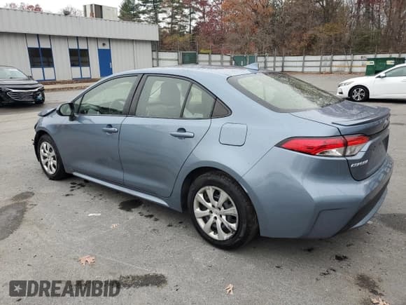 ✅ 2021 Toyota Corolla LE • VIN: JTDEPMAE2MJ181248 • Lot: 93838375. Listed on Copart with 100,104 mi. Free auction sales archive from the USA and detailed vehicle history report at DreamBid. Image 2.