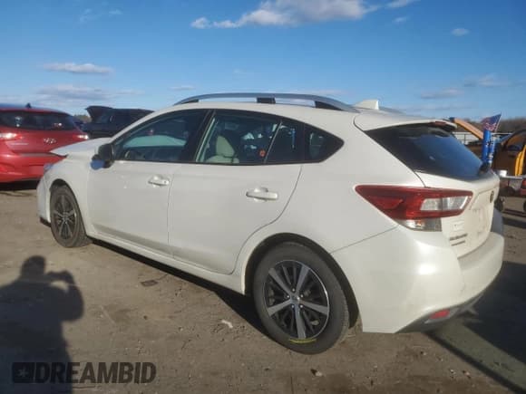 ✅ 2019 Subaru Impreza Premium • VIN: 4S3GTAD66K3748909 • Lot: 92406465. Listed on Copart with 121,276 mi. Free auction sales archive from the USA and detailed vehicle history report at DreamBid. Image 2.