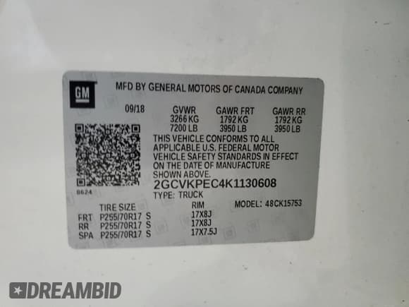✅ 2019 Chevrolet Silverado 1500 LT • VIN: 2GCVKPEC4K1130608 • Lot: 77188194. Wystawiony na Copart z przebiegiem 153 845 mil. Bezpłatny archiwum sprzedaży aukcyjnych z USA i szczegółowy raport historii pojazdu na DreamBid. Zdjęcie 12.
