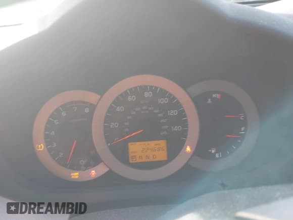 ✅ 2009 Toyota RAV4 Limited • VIN: 2T3BK31V19W009538 • Lot: 41606291. Listed on IAAI with 224,686 mi. Free auction sales archive from the USA and detailed vehicle history report at DreamBid. Image 7.