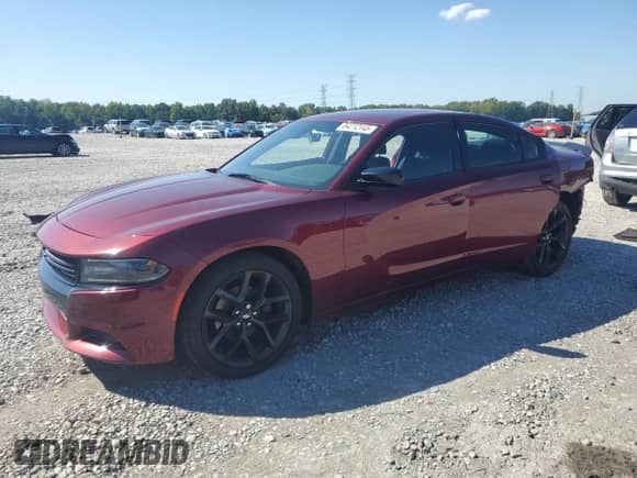 2019 Dodge Charger SXT z VIN 2C3CDXBG3KH523262, wystawiony jako Copart lot #84212145 z przebiegiem 54 744 mil mil oraz Szkoda całkowita • Salvage title. Historia ofert i sprzedaży dostępna na DreamBid. Obrazek 1.