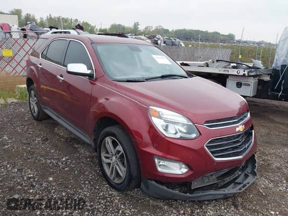 2016 Chevrolet Equinox LTZ z VIN 2GNALDEK7G1155423, wystawiony jako IAAI lot #43265496 z przebiegiem 164 733 mil mil oraz . Historia ofert i sprzedaży dostępna na DreamBid. Obrazek 1.