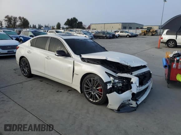 ✅ 2019 Infiniti Q50 Red Sport 400 • VIN: JN1FV7AP3KM760311 • Lot: 84064674. Wystawiony na Copart z przebiegiem 47 397 mil. Bezpłatny archiwum sprzedaży aukcyjnych z USA i szczegółowy raport historii pojazdu na DreamBid. Zdjęcie 4.
