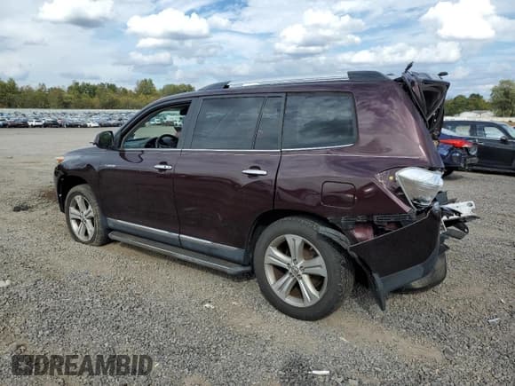 ✅ 2012 Toyota Highlander Limited • VIN: 5TDYK3EH4CS054240 • Лот: 85746635. Опубликован ранее на Copart с пробегом Не указан. Бесплатный доступ к архиву аукционных продаж из США и подробный отчёт об истории автомобиля на DreamBid. Изображение 2.
