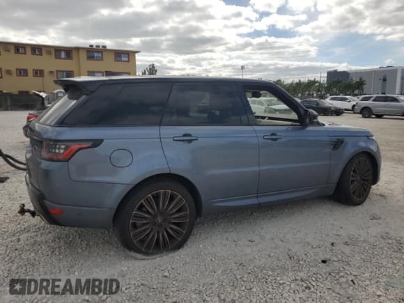 ✅ 2018 Land Rover Range Rover Sport HSE Dynamic • VIN: SALWV2SVXJA199496 • Lot: 92463635. Listed on Copart with Not provided. Free auction sales archive from the USA and detailed vehicle history report at DreamBid. Image 3.