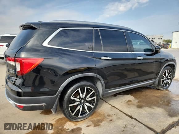 ✅ 2019 Honda Pilot Touring 8-Passenger • VIN: 5FNYF6H96KB019549 • Lot: 85381885. Listed on Copart with Not provided. Free auction sales archive from the USA and detailed vehicle history report at DreamBid. Image 3.