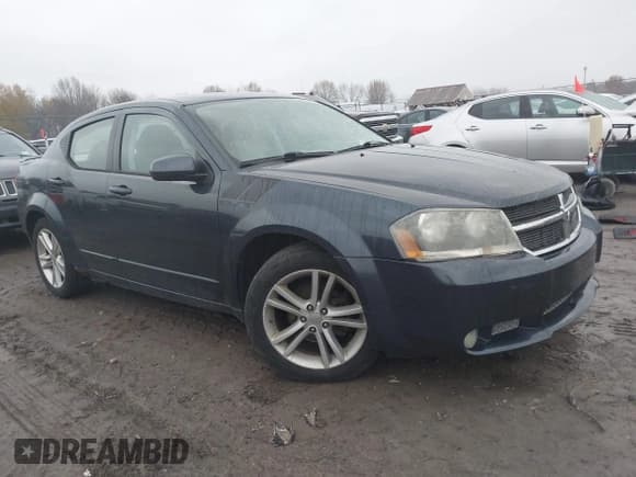 ✅ 2008 Dodge Avenger R/T • VIN: 1B3LC76M58N660400 • Lot: 43596152. Listed on IAAI with 109,384 mi. Free auction sales archive from the USA and detailed vehicle history report at DreamBid. Image 1.