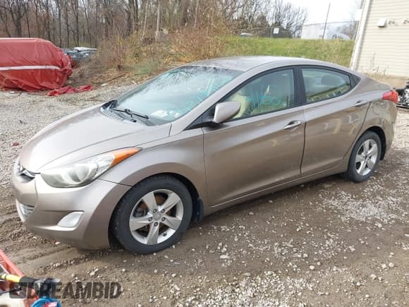 ✅ 2013 Hyundai Elantra GLS • VIN: 5NPDH4AE9DH377401 • Lot: 43794162. Listed on IAAI with 87,179 mi. Free auction sales archive from the USA and detailed vehicle history report at DreamBid. Image 2.