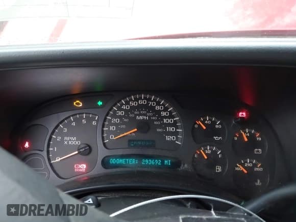 ✅ 2003 Chevrolet Avalanche • VIN: 3GNEK13T43G134433 • Lot: 43893517. Listed on IAAI with 293,692 mi. Free auction sales archive from the USA and detailed vehicle history report at DreamBid. Image 7.