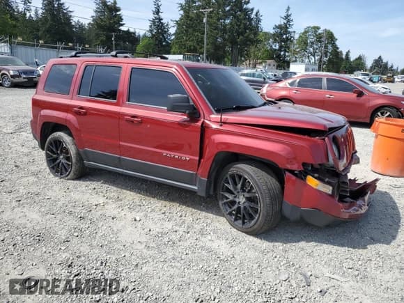 ✅ 2015 Jeep Patriot High Altitude • VIN: 1C4NJPFA3FD430246 • Lot: 56605355. Listed on Copart with 166,012 mi. Free auction sales archive from the USA and detailed vehicle history report at DreamBid. Image 4.