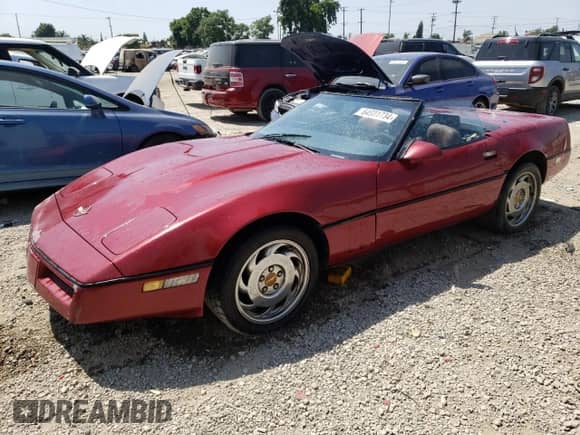 1989 Chevrolet Corvette with VIN 1G1YY3185K5103270, listed as a Copart auction lot 64901734 with 72,527 mi miles and Clean title. Bid and sale history available at DreamBid. Image 1.