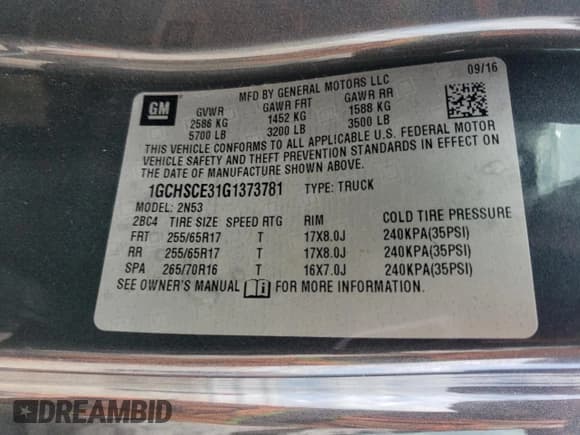 ✅ 2016 Chevrolet Colorado 2WD LT • VIN: 1GCHSCE31G1373781 • Lot: 65847114. Wystawiony na Copart z przebiegiem 151 573 mil. Bezpłatny archiwum sprzedaży aukcyjnych z USA i szczegółowy raport historii pojazdu na DreamBid. Zdjęcie 12.