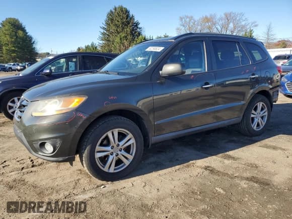 ✅ 2010 Hyundai Santa Fe Limited • VIN: 5NMSK4AG7AH383992 • Lot: 80290824. Listed on Copart with 109,330 mi. Free auction sales archive from the USA and detailed vehicle history report at DreamBid. Image 1.