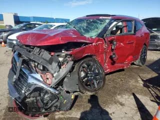 ✅ 2019 Chevrolet Blazer Premier • VIN: 3GNKBKRS5KS591433 • Lot: 67955935. Listed on Copart with 137,131 mi. Free auction sales archive from the USA and detailed vehicle history report at DreamBid. Image 1.