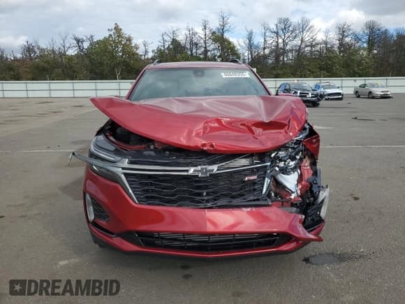 ✅ 2023 Chevrolet Equinox RS • VIN: 3GNAXMEG4PS160356 • Lot: 86848355. Listed on Copart with 12,811 mi. Free auction sales archive from the USA and detailed vehicle history report at DreamBid. Image 5.