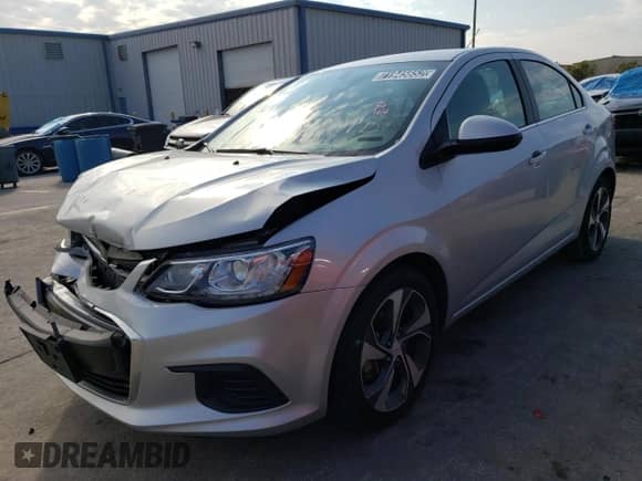 2020 Chevrolet Sonic Premier with VIN 1G1JF5SB3L4118452, listed as a Copart auction lot 71945652 with 46,066 mi miles and . Bid and sale history available at DreamBid. Image 1.