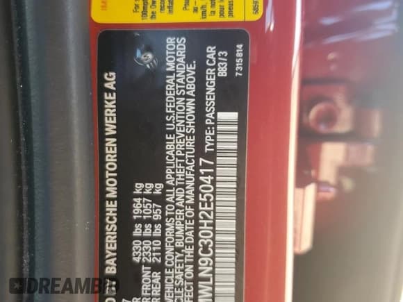 ✅ 2017 MINI Clubman Cooper S • VIN: WMWLN9C30H2E50417 • Лот: 67898054. Опубликован ранее на Copart с пробегом 24 135 миль. Бесплатный доступ к архиву аукционных продаж из США и подробный отчёт об истории автомобиля на DreamBid. Изображение 12.