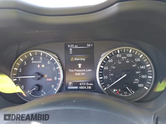 ✅ 2019 Infiniti Q50 Sport • VIN: JN1EV7APXKM516649 • Lot: 43678497. Listed on IAAI with 67,313 mi. Free auction sales archive from the USA and detailed vehicle history report at DreamBid. Image 7.