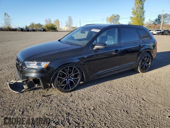 ✅ 2022 Audi Q7 • VIN: WA1MXBF73ND020976 • Лот: 86242135. Опубликован ранее на Copart с пробегом 77 387 миль. Бесплатный доступ к архиву аукционных продаж из США и подробный отчёт об истории автомобиля на DreamBid. Изображение 1.