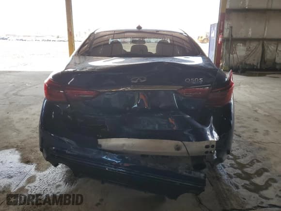 ✅ 2018 Infiniti Q50 Luxe • VIN: JN1EV7AP9JM360344 • Lot: 59002115. Listed on Copart with 70,250 mi. Free auction sales archive from the USA and detailed vehicle history report at DreamBid. Image 6.