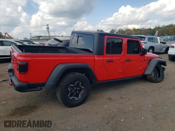 ✅ 2022 Jeep Gladiator Rubicon • VIN: 1C6JJTBGXNL111178 • Lot: 74686344. Listed on Copart with 30,587 mi. Free auction sales archive from the USA and detailed vehicle history report at DreamBid. Image 3.