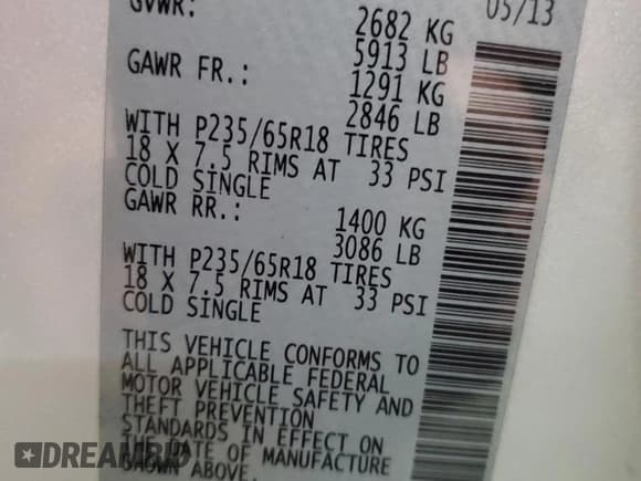 ✅ 2013 Nissan Pathfinder SL • VIN: 5N1AR2MM2DC683550 • Lot: 91851955. Listed on Copart with 172,520 mi. Free auction sales archive from the USA and detailed vehicle history report at DreamBid. Image 13.