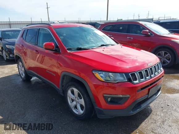 ✅ 2018 Jeep Compass Altitude • VIN: 3C4NJCBB5JT194709 • Lot: 42468915. Listed on IAAI with 148,645 mi. Free auction sales archive from the USA and detailed vehicle history report at DreamBid. Image 1.