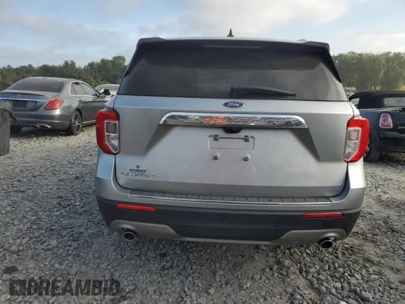 2022 Ford Explorer Limited with VIN 1FMSK7FH6NGA68452, listed as a Copart auction lot 83922215 with 54,805 mi miles and Salvage title. Bid and sale history available at DreamBid. Image 6.