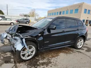 ✅ 2014 BMW X3 xDrive35i • VIN: 5UXWX7C52E0E81884 • Lot: 90642195. Listed on Copart with 91,672 mi. Free auction sales archive from the USA and detailed vehicle history report at DreamBid. Image 1.