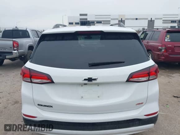 2024 Chevrolet Equinox RS with VIN 3GNAXMEG5RS112223, listed as a IAAI auction lot 43103626 with 26,235 mi miles and . Bid and sale history available at DreamBid. Image 16.