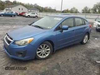 2014 Subaru Impreza Premium с VIN JF1GPAC69E8283089, выставлен на аукционе Copart как лот 85567835 с пробегом 149 957 миль миль и Списание • Salvage title. История ставок и продаж доступна на DreamBid. Изображение 1.