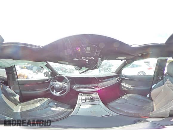 2020 Hyundai Palisade Limited z VIN KM8R54HE9LU060836, wystawiony jako Copart lot #68728455 z przebiegiem Nie podano mil oraz Nie do naprawy • Non repairable. Historia ofert i sprzedaży dostępna na DreamBid. Obrazek 16.