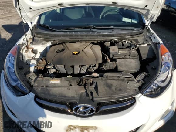 ✅ 2012 Hyundai Elantra Limited • VIN: 5NPDH4AE2CH081490 • Lot: 91243115. Listed on Copart with 80,966 mi. Free auction sales archive from the USA and detailed vehicle history report at DreamBid. Image 11.