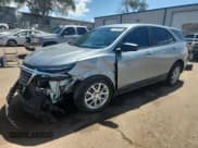 ✅ 2023 Chevrolet Equinox LS • VIN: 3GNAXHEG6PL229047 • Lot: 71827005. Wystawiony na Copart z przebiegiem 37 633 mil. Bezpłatny archiwum sprzedaży aukcyjnych z USA i szczegółowy raport historii pojazdu na DreamBid. Zdjęcie 1.