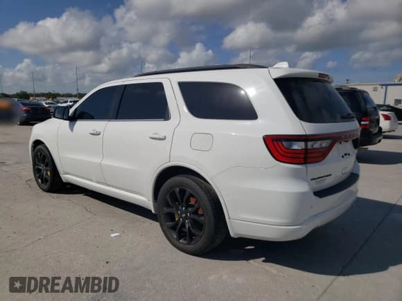 ✅ 2019 Dodge Durango GT Plus • VIN: 1C4RDHDG3KC535360 • Lot: 79849244. Listed on Copart with 155,228 mi. Free auction sales archive from the USA and detailed vehicle history report at DreamBid. Image 2.