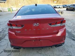 2018 Hyundai Sonata Limited Plus with VIN 5NPE34AB0JH701517, listed as a Copart auction lot 87366414 with 111,750 mi miles and Salvage title. Bid and sale history available at DreamBid. Image 6.