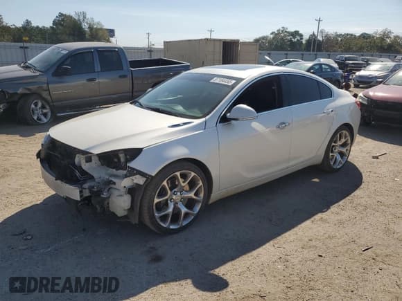 ✅ 2012 Buick Regal GS • VIN: 2G4GV5GV7C9145329 • Лот: 87184455. Опубликован ранее на Copart с пробегом 165 752 миль. Бесплатный доступ к архиву аукционных продаж из США и подробный отчёт об истории автомобиля на DreamBid. Изображение 1.