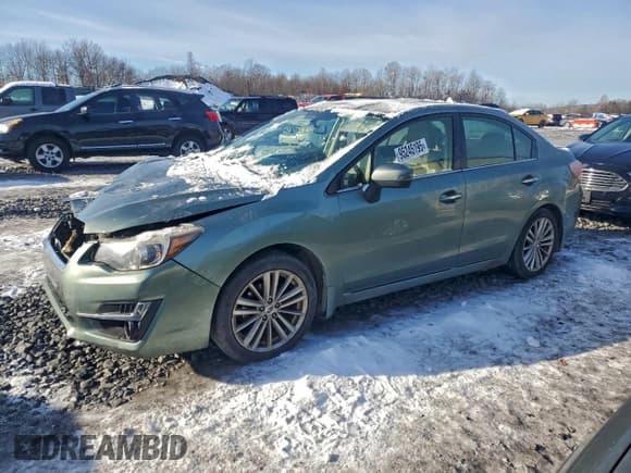 ✅ 2016 Subaru Impreza Limited • VIN: JF1GJAK6XGH002665 • Lot: 95245195. Listed on Copart with 366,821 mi. Free auction sales archive from the USA and detailed vehicle history report at DreamBid. Image 1.