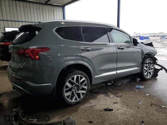 ✅ 2021 Hyundai Santa Fe Calligraphy • VIN: 5NMS5DAL7MH350502 • Лот: 81777095. Опубликован ранее на Copart с пробегом 50 038 миль. Бесплатный доступ к архиву аукционных продаж из США и подробный отчёт об истории автомобиля на DreamBid. Изображение 3.