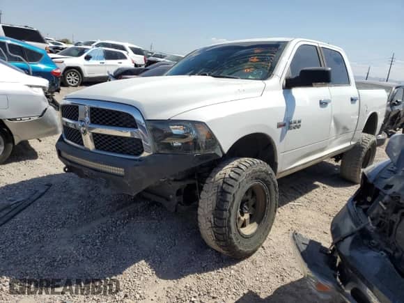 2017 Ram 1500 SLT с VIN 1C6RR7LTXHS511038, выставлен на аукционе Copart как лот 73985634 с пробегом 106 061 миль миль и Списание • Salvage title. История ставок и продаж доступна на DreamBid. Изображение 1.