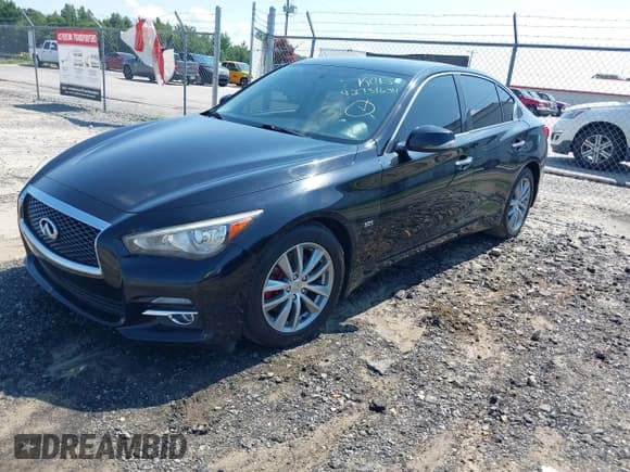 ✅ 2016 Infiniti Q50 Premium • VIN: JN1EV7AR1GM342401 • Лот: 42731634. Опубликован ранее на IAAI с пробегом 128 327 миль. Бесплатный доступ к архиву аукционных продаж из США и подробный отчёт об истории автомобиля на DreamBid. Изображение 2.