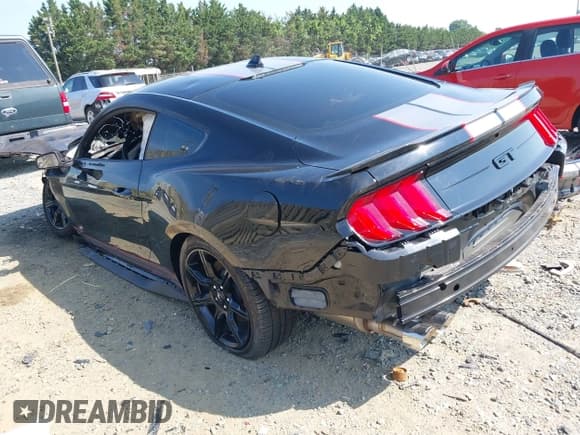 ✅ 2020 Ford Mustang GT • VIN: 1FA6P8CF4L5167124 • Lot: 42641040. Listed on IAAI with Not provided. Free auction sales archive from the USA and detailed vehicle history report at DreamBid. Image 3.